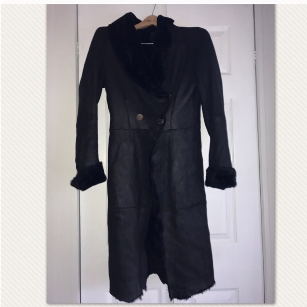 Leather stylish coat 🧥